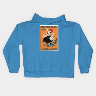 Magazzini Italiani by Leonetto Capiello Kids Hoodie